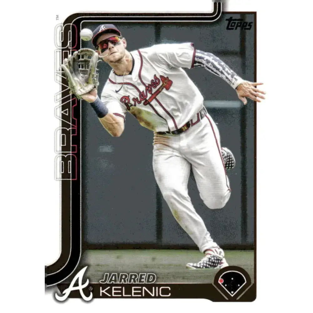 2025 Topps #276 Jarred Kelenic NM-MT Atlanta Braves Baseball Card - Baseball Card Single