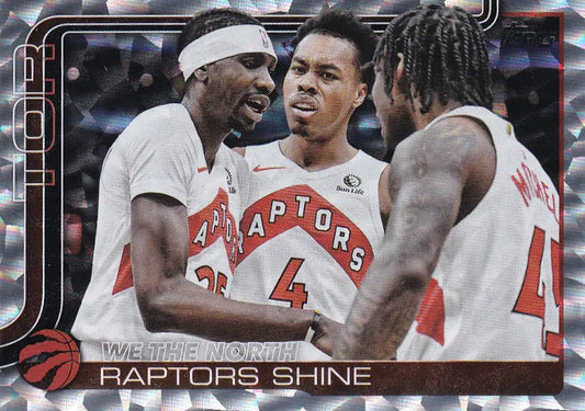 2025 TOPPS #276 WE THE NORTH DIAMONTE- TORONTO RAPTORS - Basketball Card Single