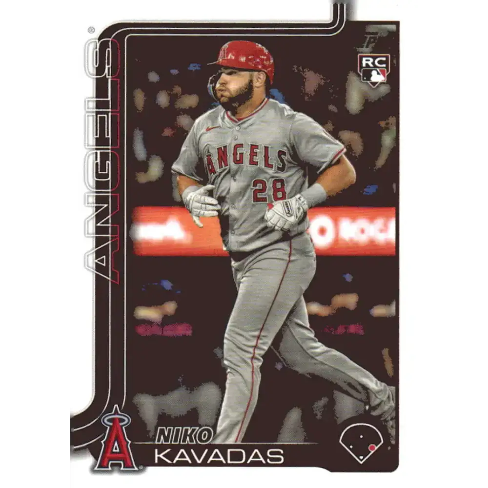 2025 Topps #278 Niko Kavadas NM-MT RC Rookie Los Angeles Angels Baseball Card - Baseball Card Single