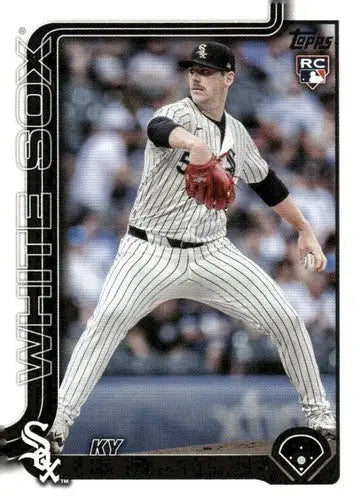 2025 Topps Ky Bush rookie White Sox baseball card with original gloss NM-MT grade