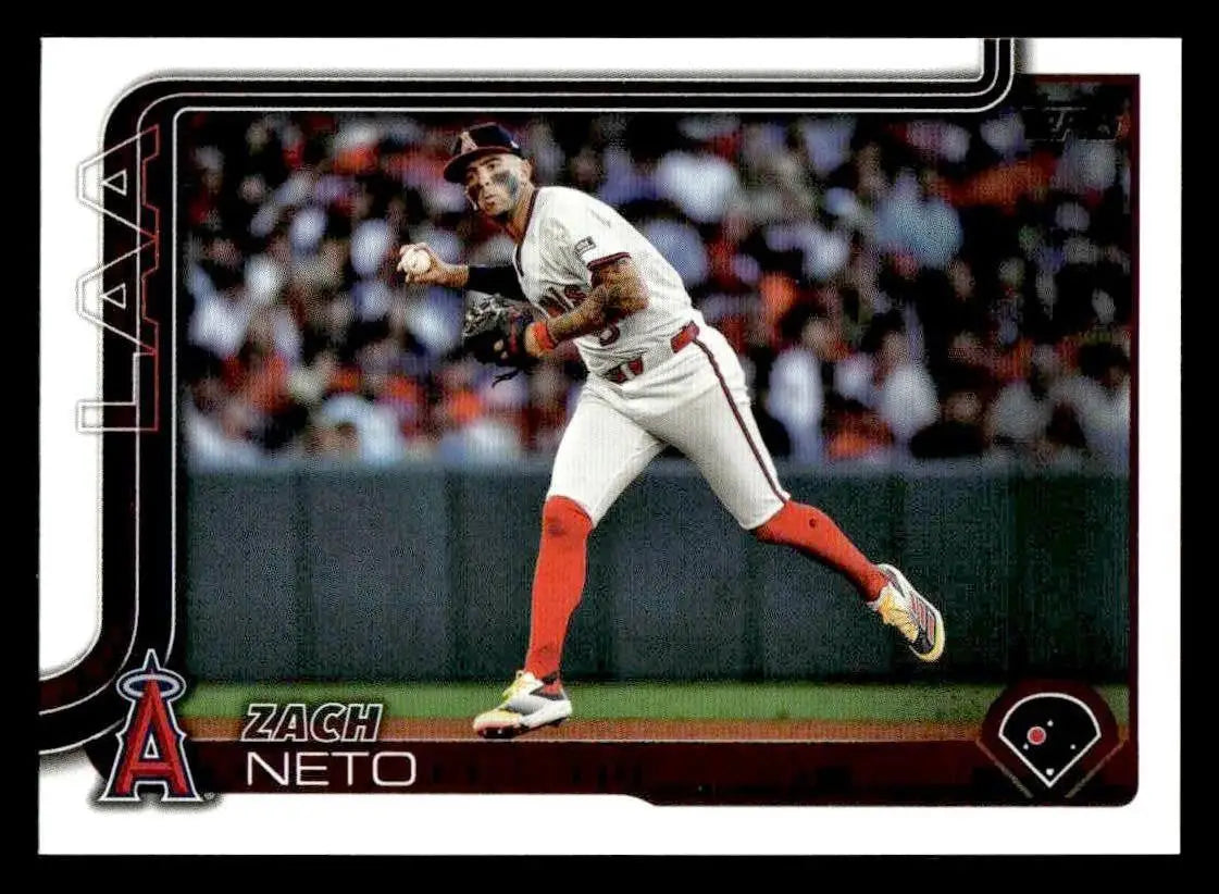 2025 Topps #282 Zach Neto - Baseball Card Single