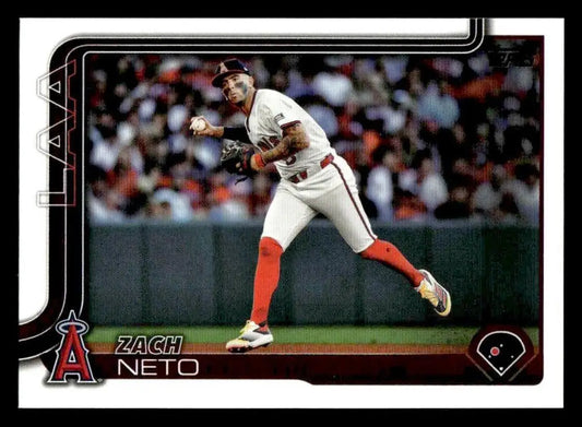 2025 Topps #282 Zach Neto - Baseball Card Single