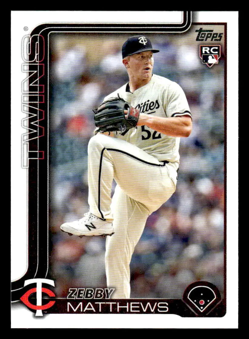 2025 Topps #283 Zebby Matthews - Baseball Card Single