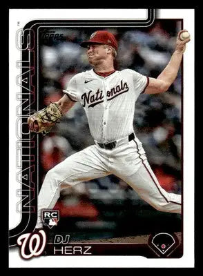 2025 Topps #287 DJ Herz - Baseball Card Single
