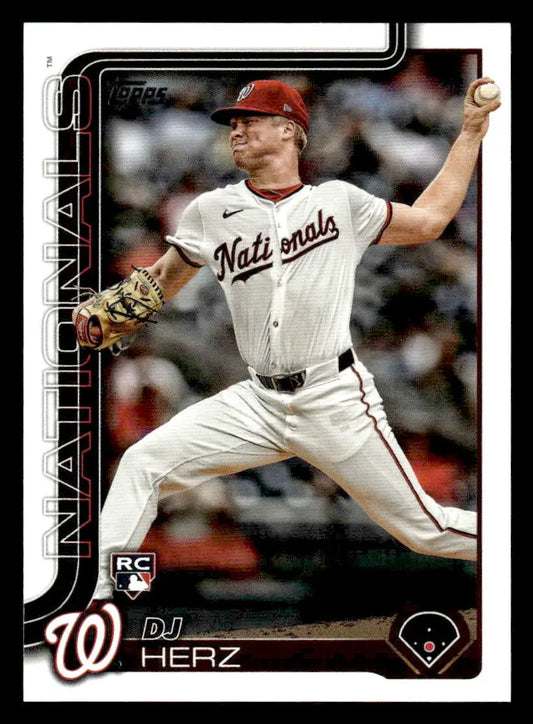 2025 Topps #287 DJ Herz - Baseball Card Single