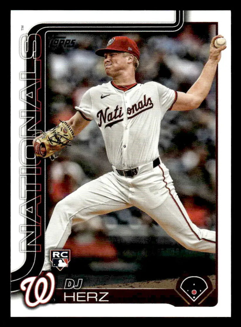 2025 Topps #287 DJ Herz - Baseball Card Single