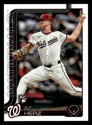 2025 Topps #287 DJ Herz - Baseball Card Single
