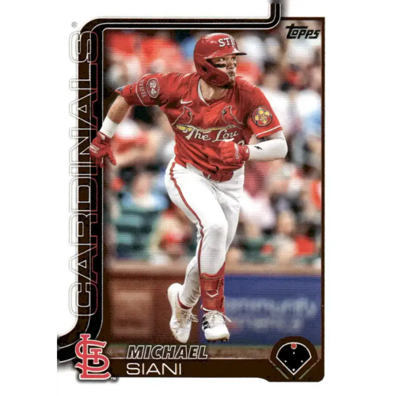 2025 Topps #289 Michael Siani NM-MT St Louis Cardinals Baseball Card - Baseball Card Single