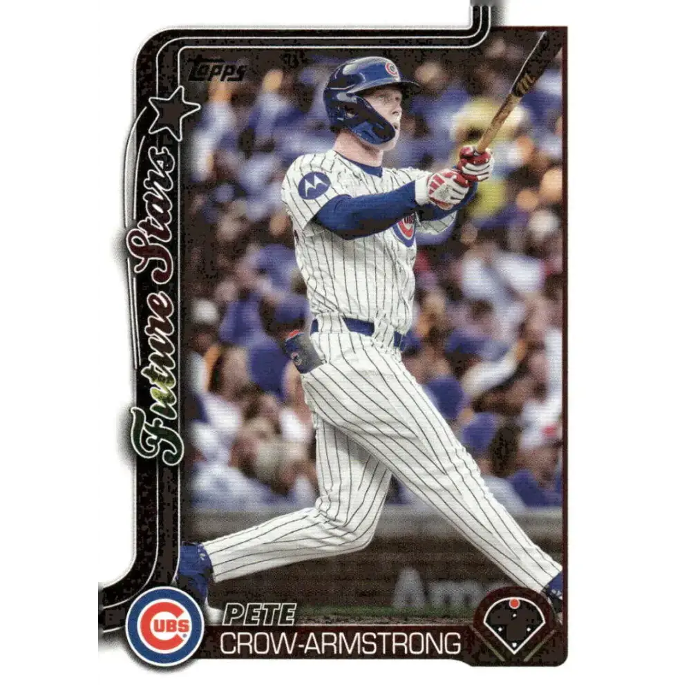 2025 Topps #290 Pete Crow-Armstrong NM-MT Chicago Cubs Baseball Card - Baseball Card Single
