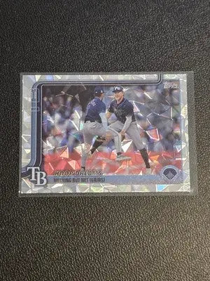 2025 Topps #291 Hoop Dreams: Nothing But Net (Gains) Diamante Foil - Baseball Card Single