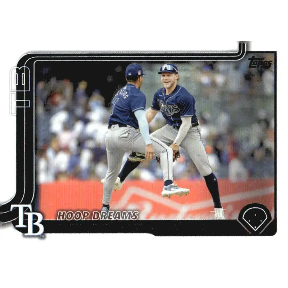 2025 Topps #291 Taylor Walls NM-MT Tampa Bay Rays Baseball Card - Baseball Card Single