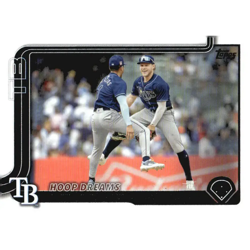 2025 Topps #291 Taylor Walls NM-MT Tampa Bay Rays Baseball Card - Baseball Card Single