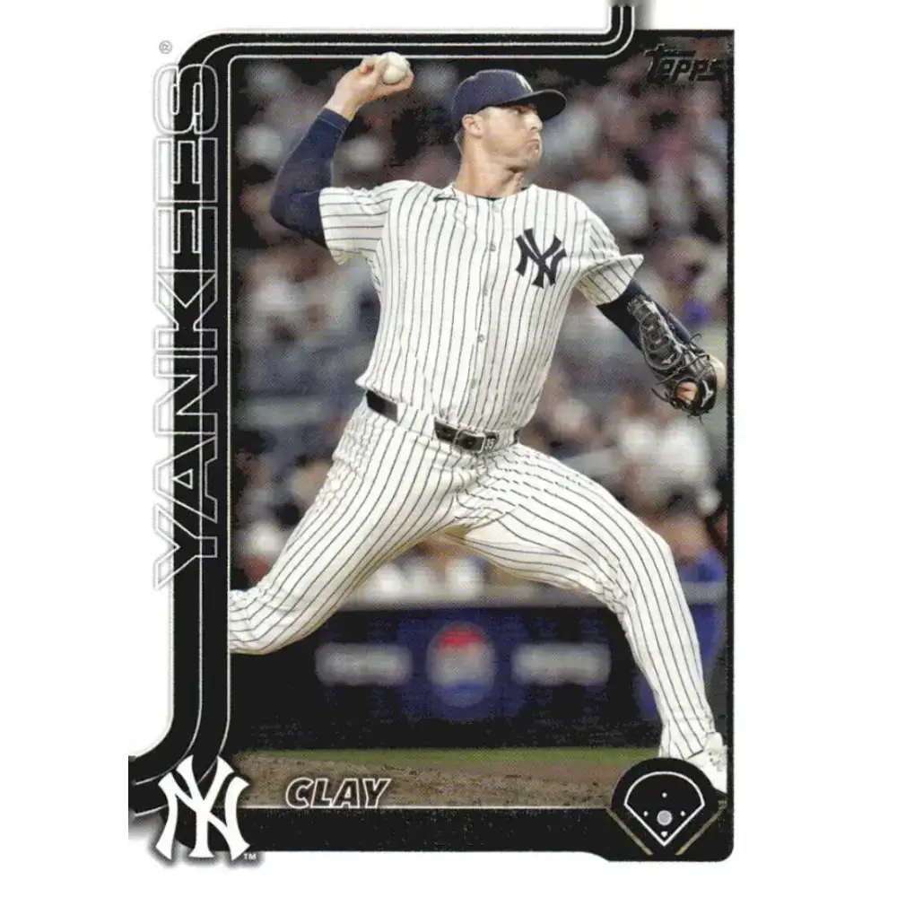 2025 Topps #292 Clay Holmes NM-MT New York Yankees Baseball Card - Baseball Card Single