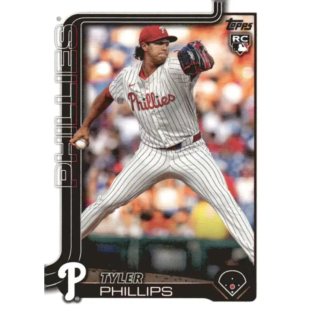 2025 Topps #293 Tyler Phillips NM-MT RC Rookie Philadelphia Phillies Baseball Card - Baseball Card Single