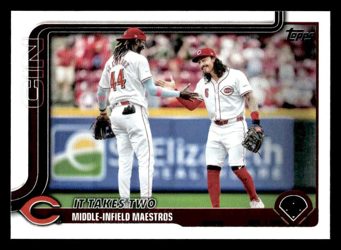2025 Topps #295 It Takes Two: Middle-Infield Maestros - Baseball Card Single