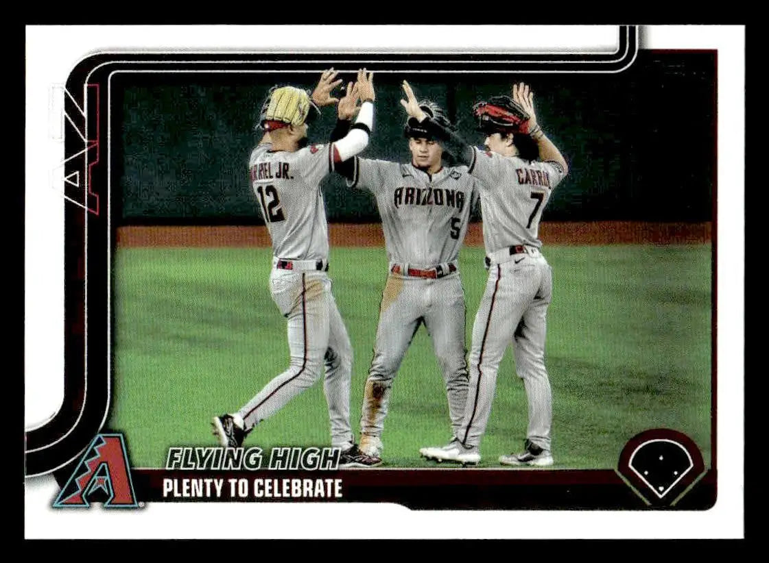 2025 Topps #297 Flying High: Plenty to Celebrate - Baseball Card Single