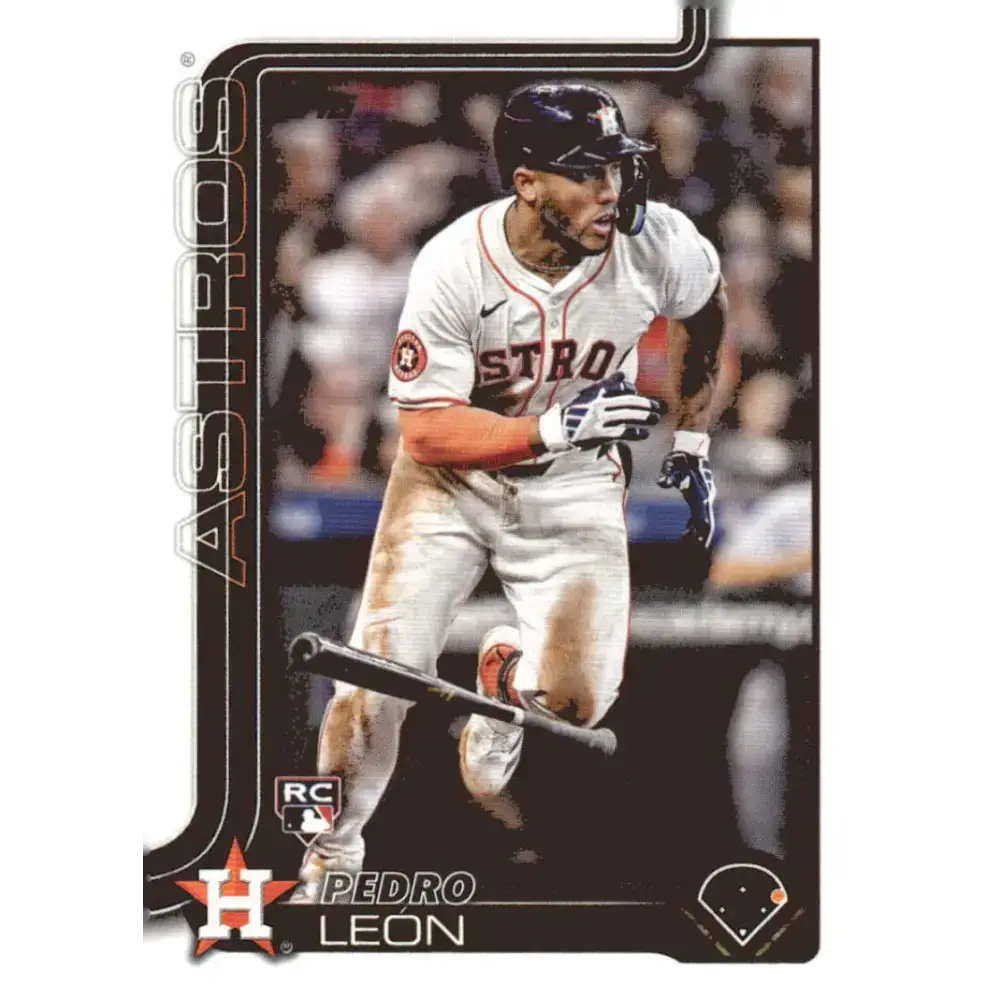 2025 Topps #30 Pedro Leon NM-MT RC Rookie Houston Astros Baseball Card - Baseball Card Single
