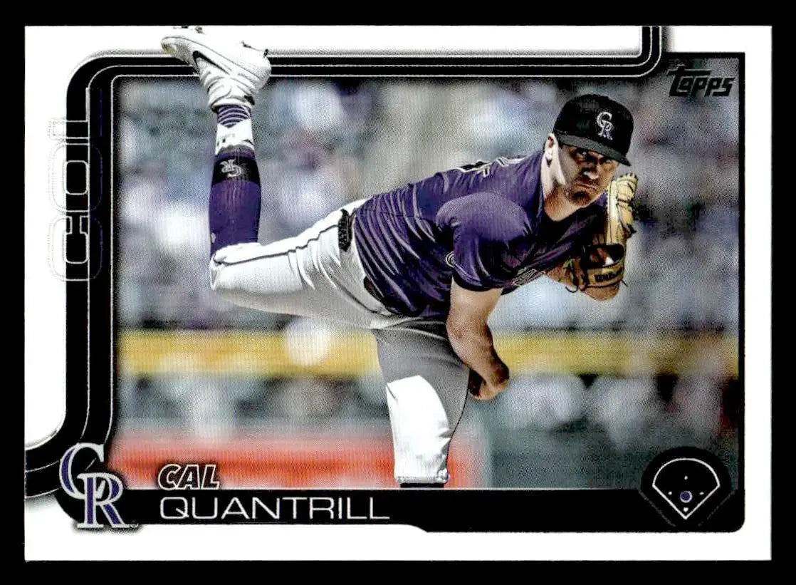 2025 Topps #301 Cal Quantrill - Baseball Card Single
