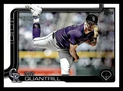2025 Topps #301 Cal Quantrill - Baseball Card Single