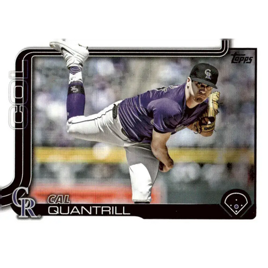 2025 Topps #301 Cal Quantrill NM-MT Colorado Rockies Baseball Card