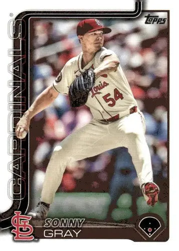 Sonny Gray baseball trading card with original gloss, NM-MT condition, 2025 Topps #306
