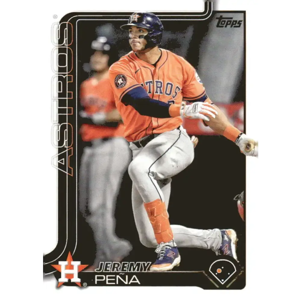 2025 Topps #307 Jeremy Pena NM-MT Houston Astros Baseball Card - Baseball Card Single