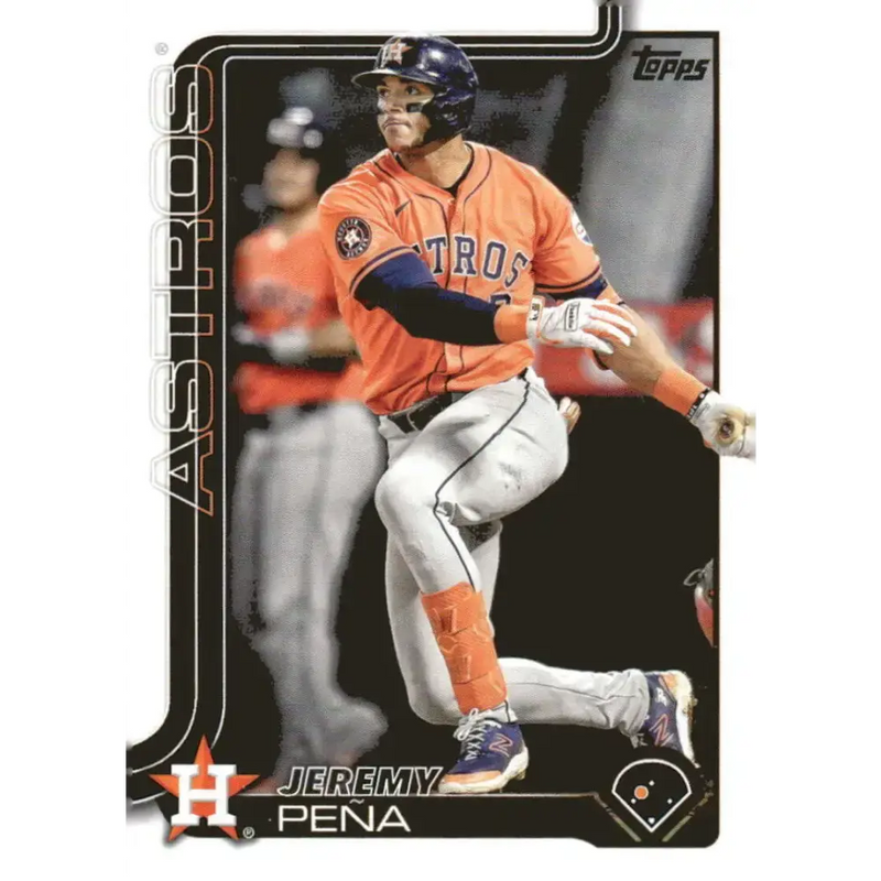 2025 Topps #307 Jeremy Pena NM-MT Houston Astros Baseball Card - Baseball Card Single