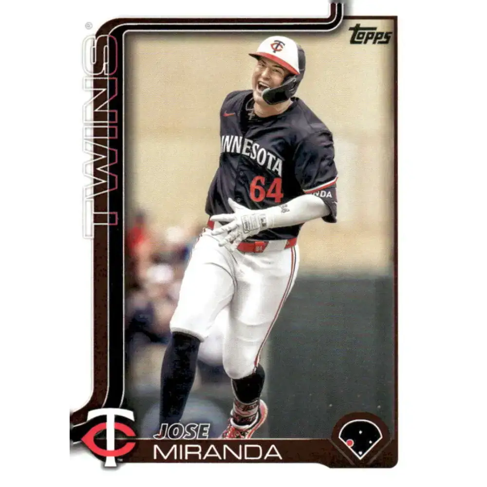 2025 Topps #310 Jose Miranda NM-MT Minnesota Twins Baseball Card - Baseball Card Single