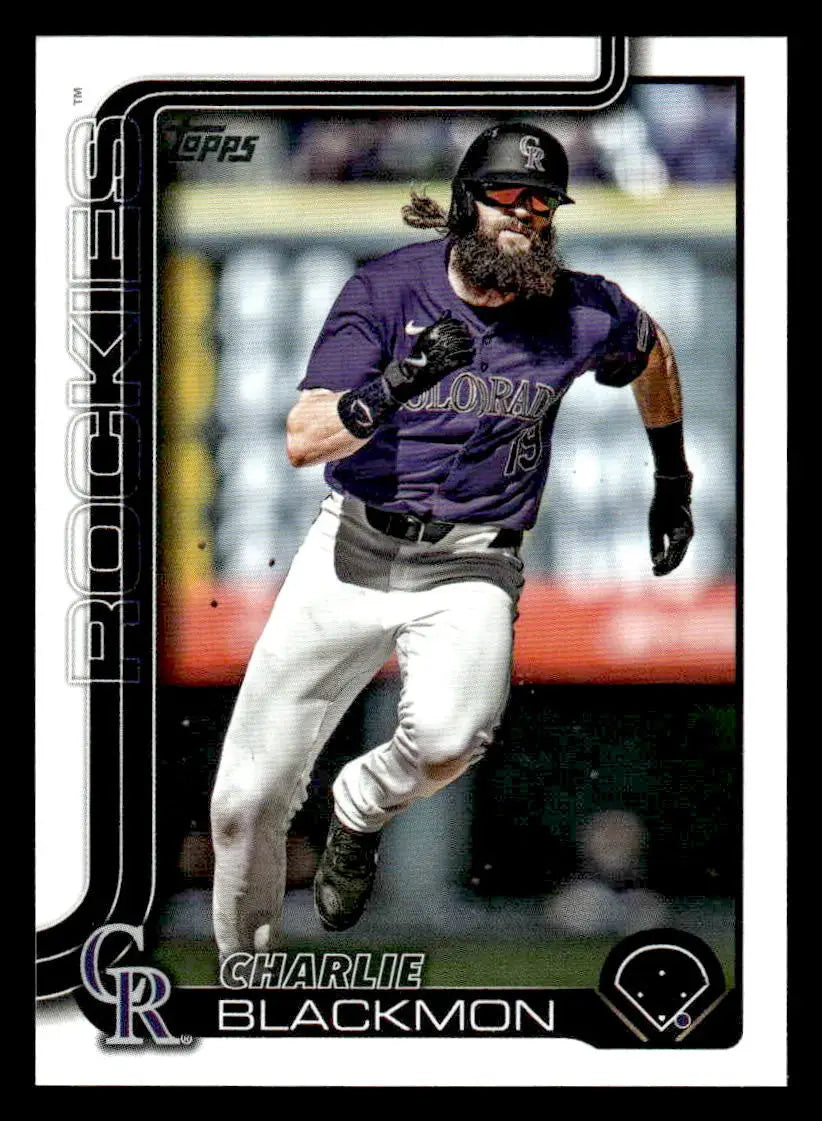 2025 Topps #311 Charlie Blackmon - Baseball Card Single