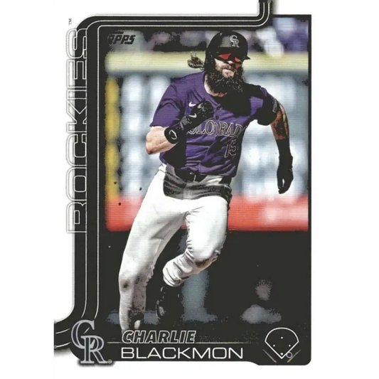 2025 Topps #311 Charlie Blackmon NM-MT Colorado Rockies Baseball Card - Baseball Card Single