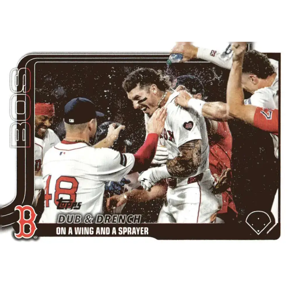 2025 Topps #312 Jarren Duran NM-MT Boston Red Sox Baseball Card - Baseball Card Single