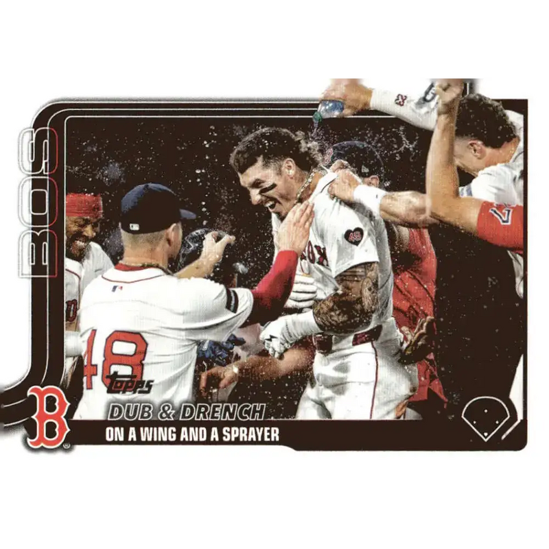 2025 Topps #312 Jarren Duran NM-MT Boston Red Sox Baseball Card - Baseball Card Single