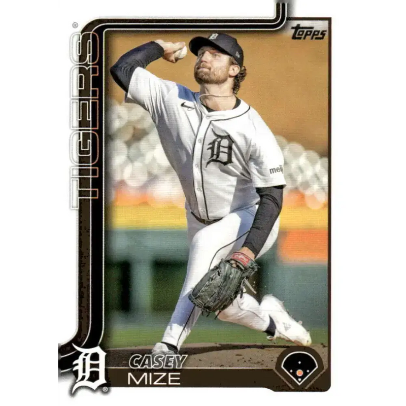2025 Topps #315 Casey Mize NM-MT Detroit Tigers Baseball Card - Baseball Card Single