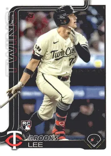 2025 Topps #317 Brooks Lee NM-MT RC Rookie Twins ID:77024 - Baseball Card Single