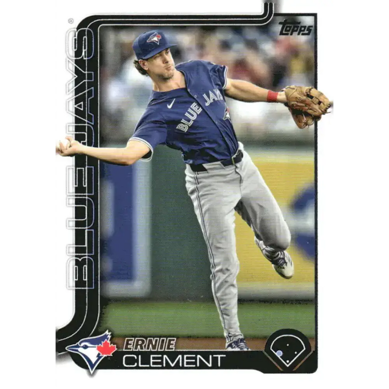 2025 Topps #319 Ernie Clement NM-MT Toronto Blue Jays Baseball Card - Baseball Card Single
