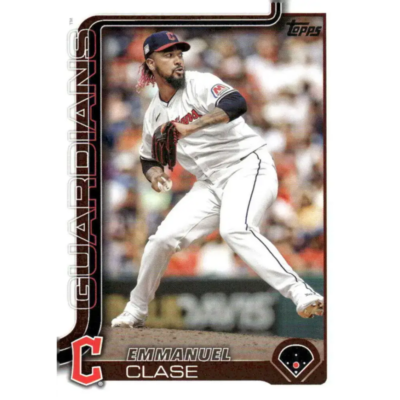2025 Topps #326 Emmanuel Clase NM-MT Cleveland Guardians Baseball Card - Baseball Card Single