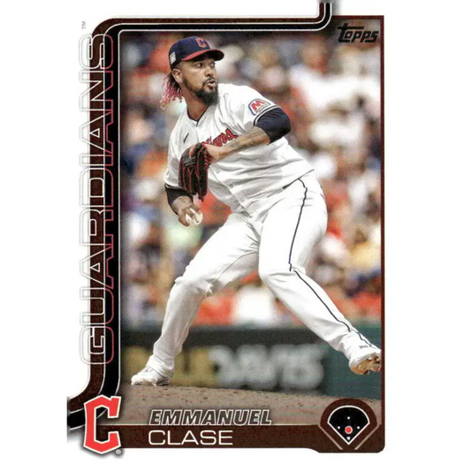 2025 Topps #326 Emmanuel Clase NM-MT Cleveland Guardians Baseball Card
