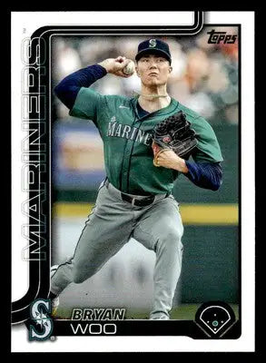 2025 Topps #327 Bryan Woo - Baseball Card Single