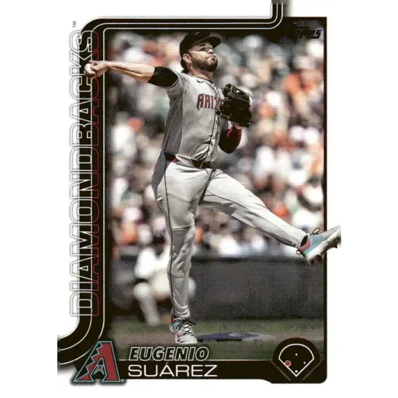 2025 Topps #328 Eugenio Suarez NM-MT Arizona Diamondbacks Baseball Card - Baseball Card Single
