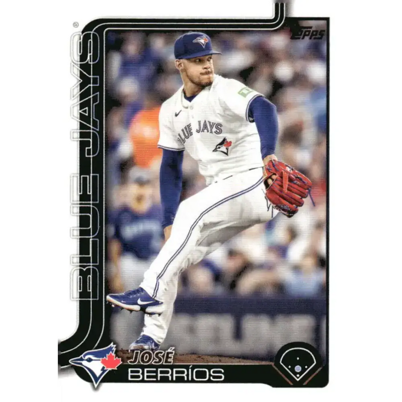 2025 Topps #33 Jose Berrios NM-MT Toronto Blue Jays Baseball Card - Baseball Card Single