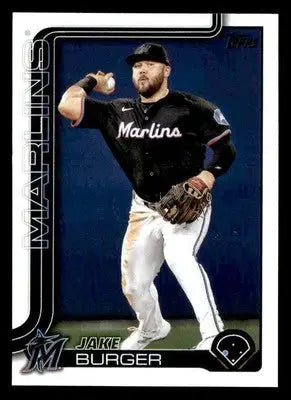 2025 Topps #330 Jake Burger - Baseball Card Single