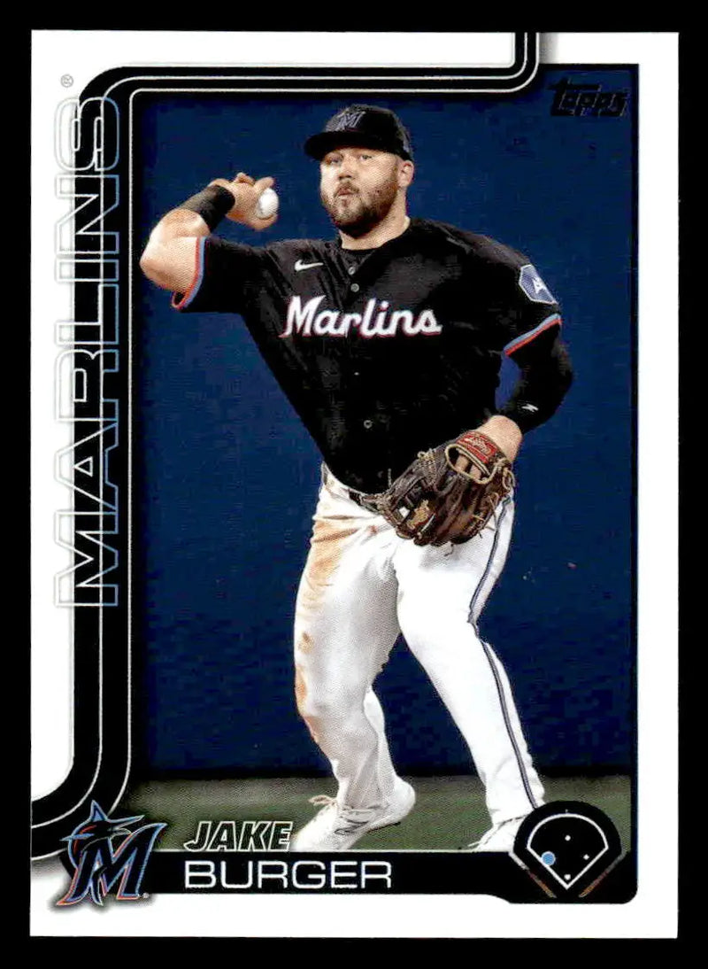 2025 Topps #330 Jake Burger - Baseball Card Single