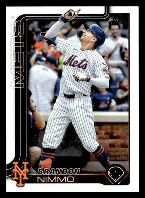 2025 Topps #331 Brandon Nimmo - Baseball Card Single