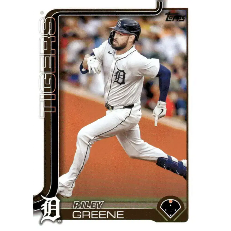 2025 Topps #332 Riley Greene NM-MT Detroit Tigers Baseball Card - Baseball Card Single