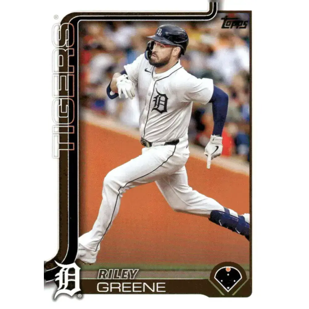 2025 Topps #332 Riley Greene NM-MT Detroit Tigers Baseball Card - Baseball Card Single
