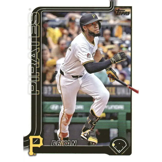 2025 Topps #333 Bryan De La Cruz NM-MT Pittsburgh Pirates Baseball Card - Baseball Card Single