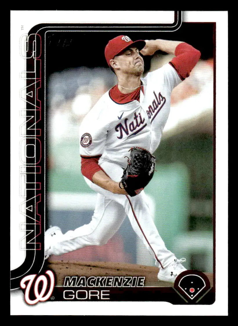 2025 Topps #334 MacKenzie Gore - Baseball Card Single