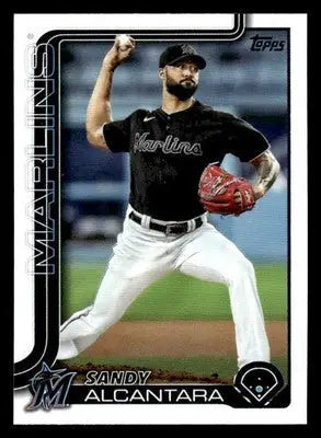 2025 Topps #335 Sandy Alcantara - Baseball Card Single