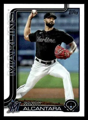 2025 Topps #335 Sandy Alcantara - Baseball Card Single