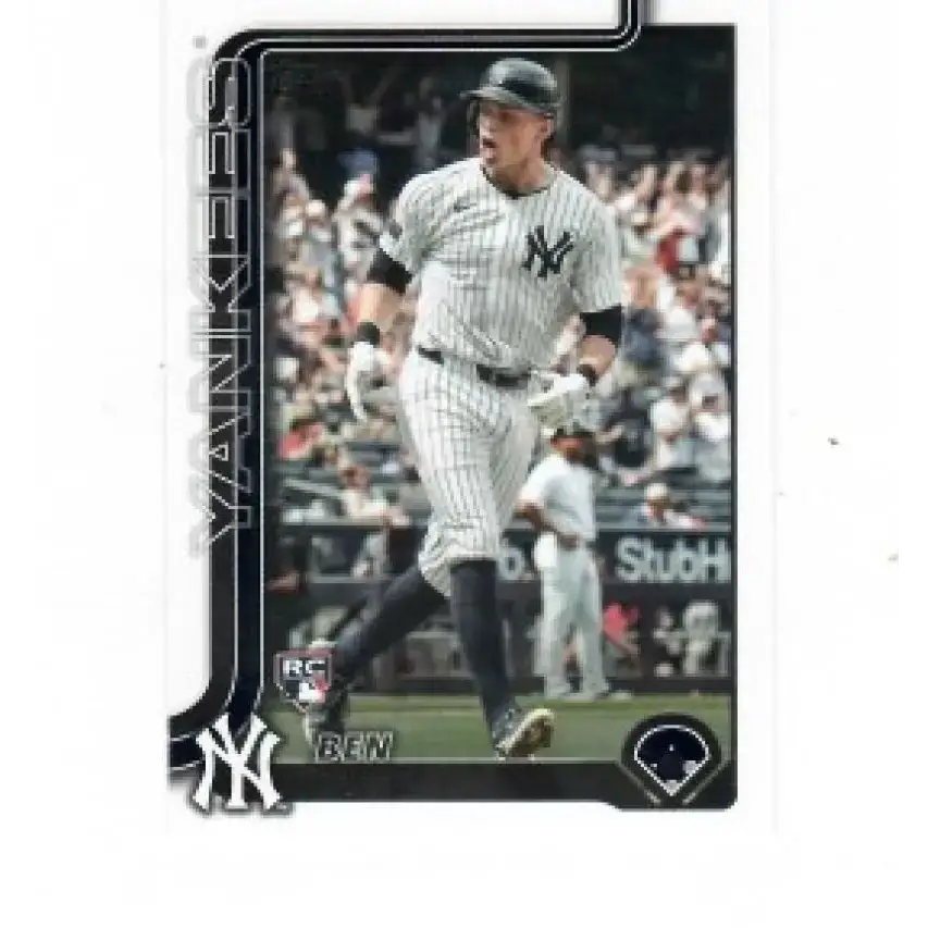2025 Topps #337 Ben Rice NM-MT RC Rookie New York Yankees Baseball Card - Baseball Card Single